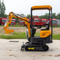 Popular Chinese 1-Ton Garden Digger Mini Excavator with Koop Engine and Changchai Small Crawler 1-Year Warranty