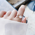 Ready to Ship Mixed Designs Fashion Wedding Rings Korean Style Flowers Rings Jewelry Women