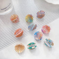 Yi YHJ Women's Hair Accessories 2.5cm Mini Multiple Colors Acetate Cute Shell Wholesale Hair Claw Claw Clips
