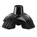 Self-Standing Quad Base Replacement Cane Tip for Most Walking Canes Sticks Folding Canes Offset Rehabilitation Therapy Supplies