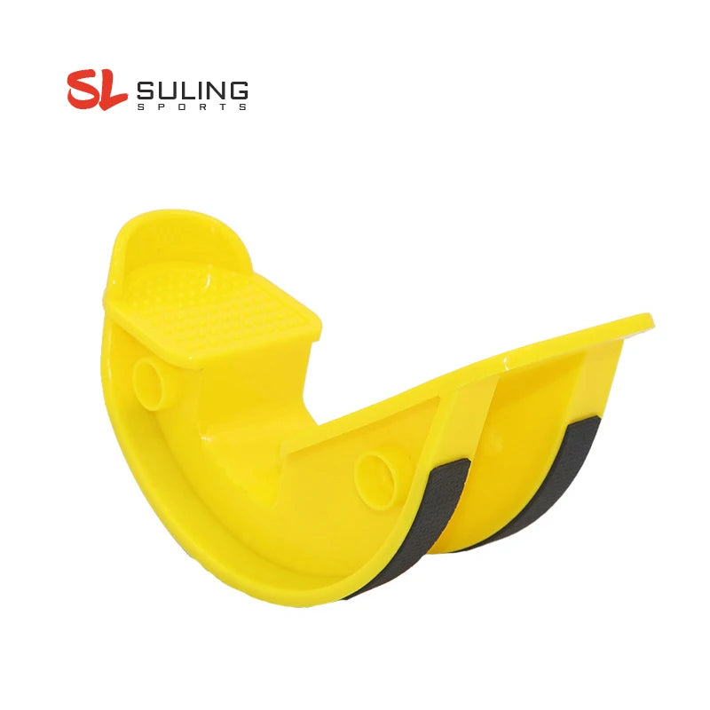 Yoga ABS Ankle Stretch Board Relaxation Muscle Pedal Calf Stretcher Fitness Foot Rocker for Plantar Fasciitis Pain Relief