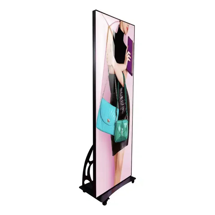 Screen Digital hd Poster Stand LED Screen P2 LED Totem P2.5 Indoor LED Poster P1.86 Pantalla De Poster Led Display for Events