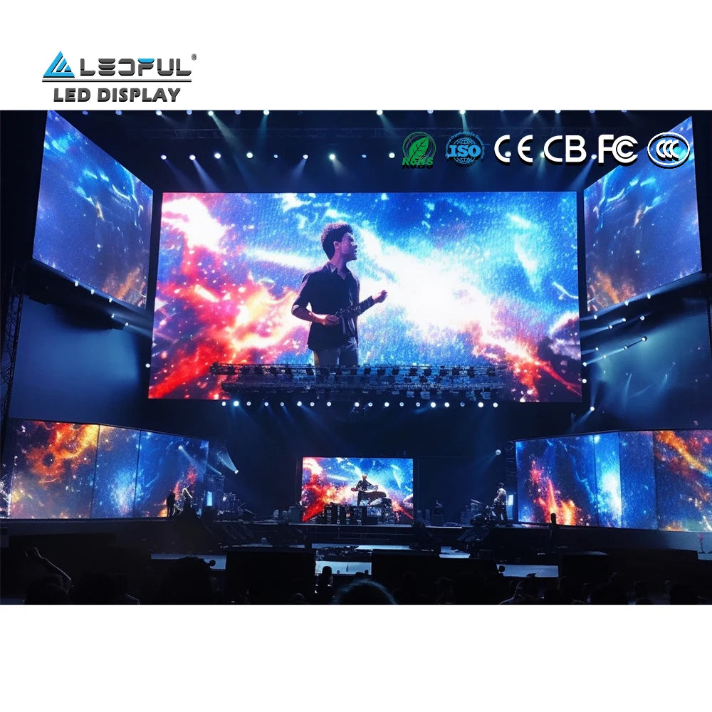 Full Color 500x500mm 500x1000mm P2.6 P2.9 P3.9 P4.8 Stage Events Led Video Wall Indoor Outdoor Rental LED Panel
