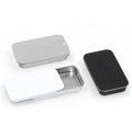 60x34x11mm Empty Small Rectangle Silver White Black Mint Cosmetic Lipstick Soap Solid Perfume Lip Balm Face Cream Essential Oil