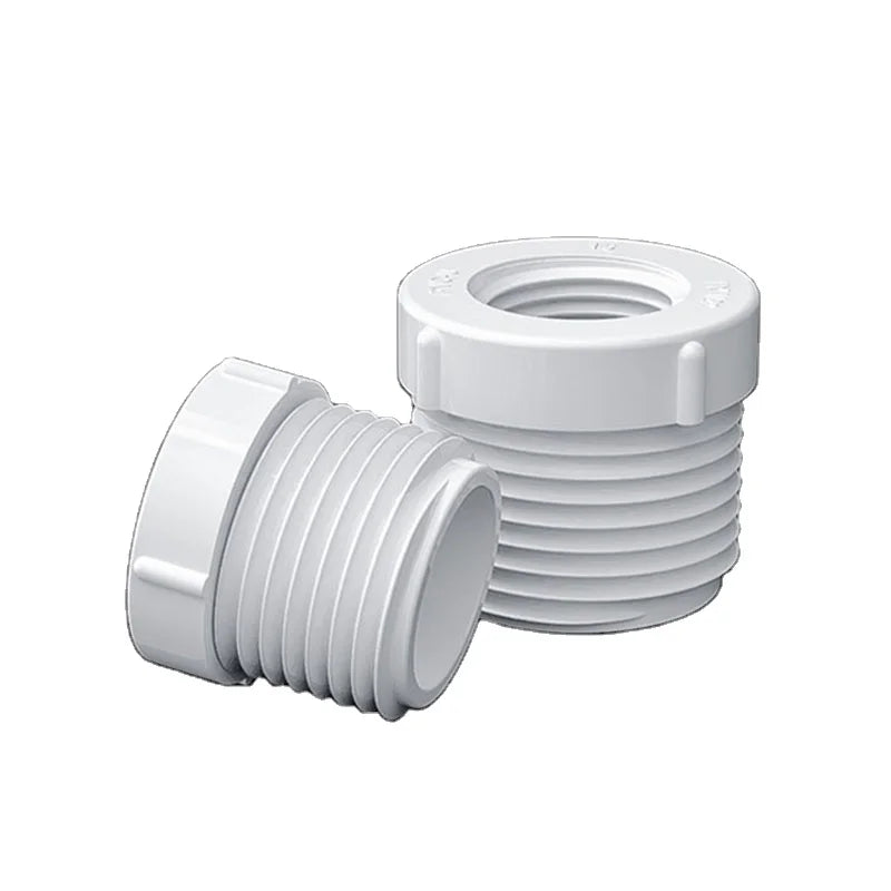 UPVC Internal External Tooth Bushing Thread Reducer Plumbing British Standard Smooth Surface Internal Reducer Joint Conversion