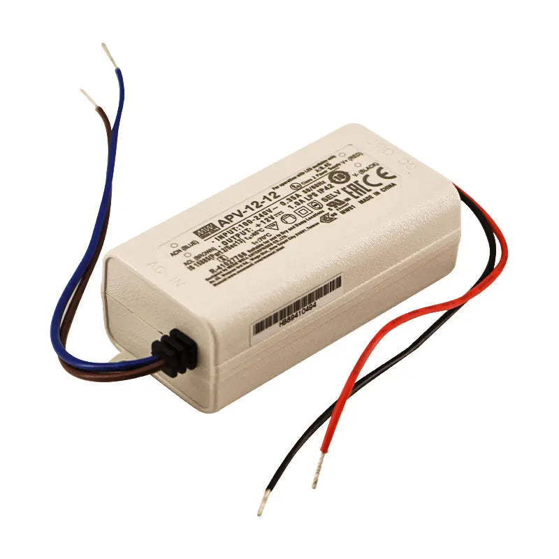 Meanwell APV-25-24 0~5A 5V 12V 15V 24V 36V IP42 Level Constant Voltage Mode With Plastic Case Led Driver