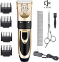 Hot Sale Pet Trimmer Very Low Noise Pet Grooming Kit Rechargeable Dog Cats Hair Clippers MegaBDM