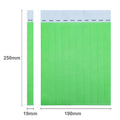 Promotion 0.75''x10'' Multiple Color Paper Wristband Waterproof Disposable Bracelet Quick Delivery for New Year Party Events
