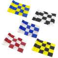 420D Nylon Mini Golf Flag with Plastic Tube Checkered Putting Green Flags Golf Products