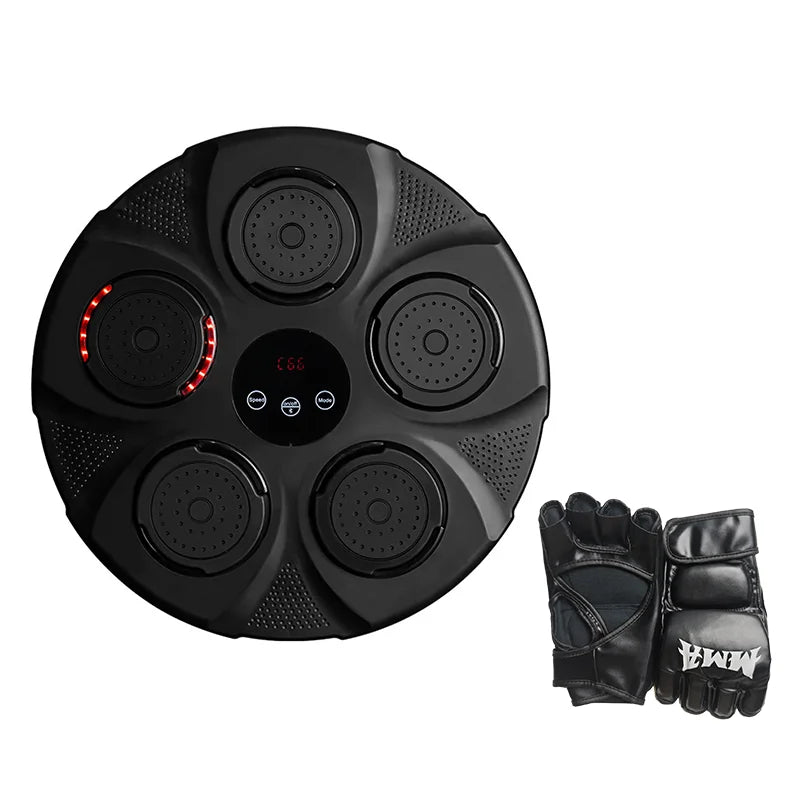SPORTVUE  Smart Music Boxing Machine Home Use Smart Music Boxing Training Machine with Boxing Gloves for Adults
