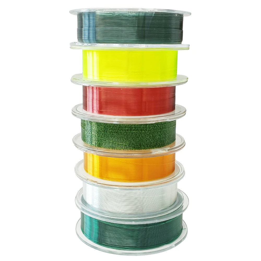 Newbility 0.6 0.8 100m 500m Multicolor Nylon Fishing Line Monofilament