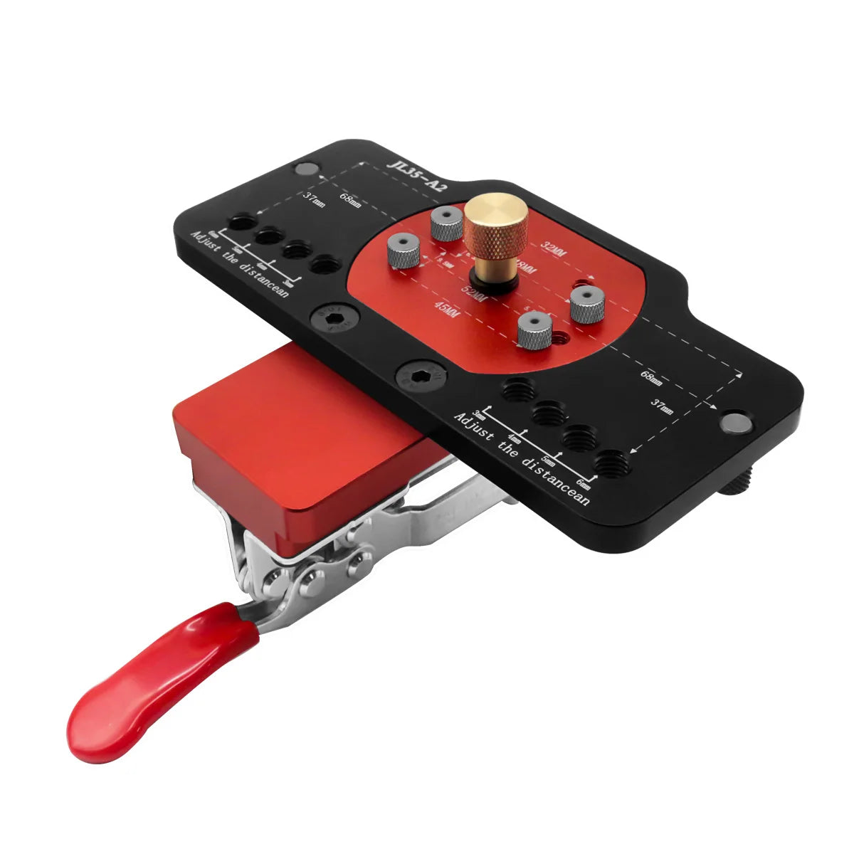 35mm Hinge Jig Drilling Hole Puncher Woodworking Dowel Cabinet Jig Drill Guide Locator