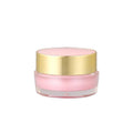 10g in Stock Luxury Ready to Ship Fashion Design Acrylic Cream Jar Empty Cosmetic Pink Container with Cap