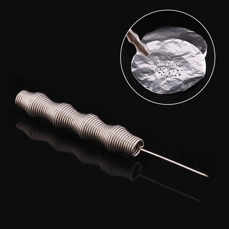 Wholesale Aluminum Shisha Hookah Pipe Foil Poker Needle Narguile Hookah Accessories Chicha Hole Puncher