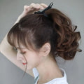 AU Wig Ponytail Curly Short Strap Braids Bundle High Ponytail with Good Quality