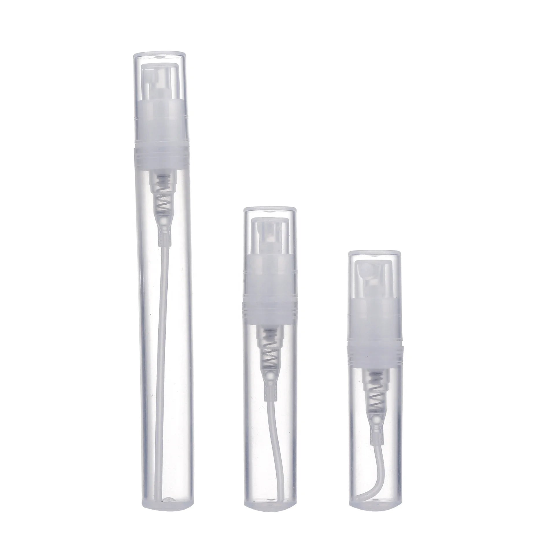 Hot Selling Mini clear Plastic Spray Bottle 2ml 3ml 5ml Empty PP Perfume Spray Bottle