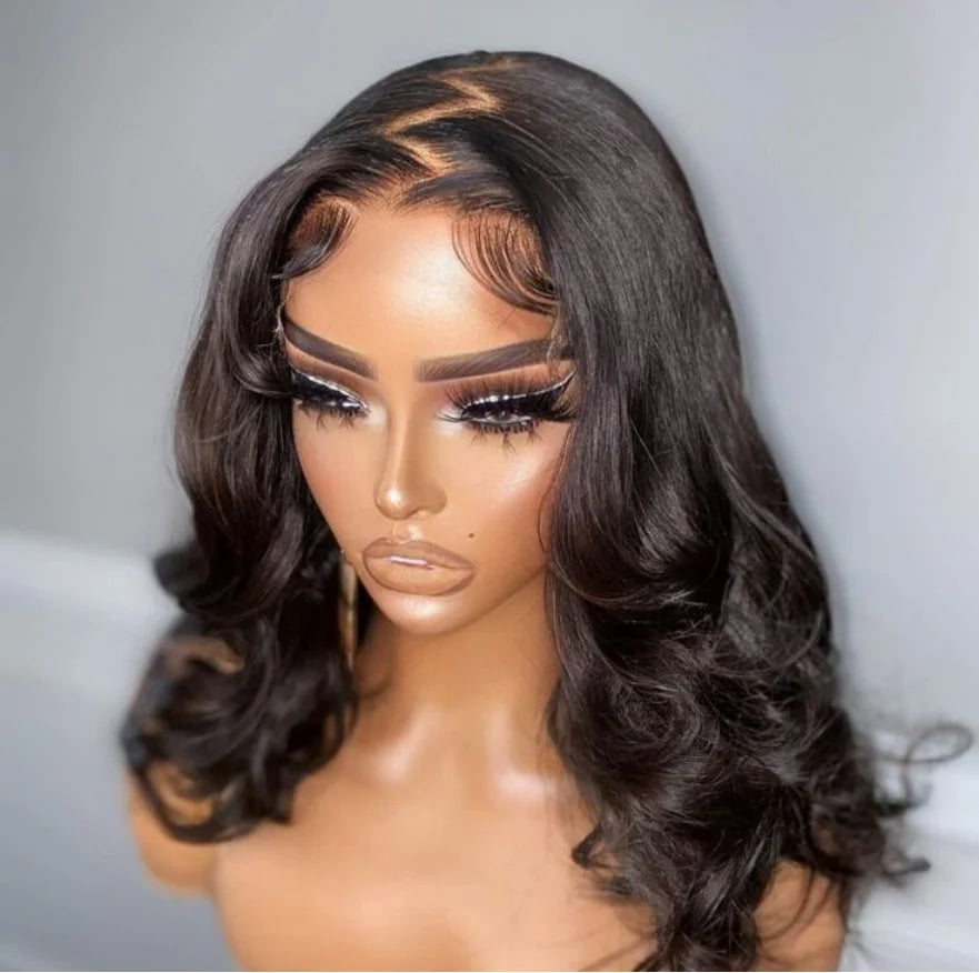 Factory Jazz Hair Double Drawn Natural Curly Human Hair 5x5 Lace Closure Wigs Layered Cut Raw Human Hair Glueless HD Lace Wigs