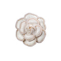 Coat Suit Collar Accessories Camellia Brooch Buckle Clothes Corsage Ornament Fashion Small Women Lapel Pin Flower Pearl Brooch