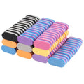 Mini Sponge Nail File 100/180 Colorful Nail Buffer Block Double Sided Sandpaper Pedicure Manicure Grinding Nail Art Files