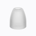 Factory Hand-blown Bell-shaped Frosted Glass Lampshade Glass Pendant Light for Study Dining Room Bar and Exhibition Hall