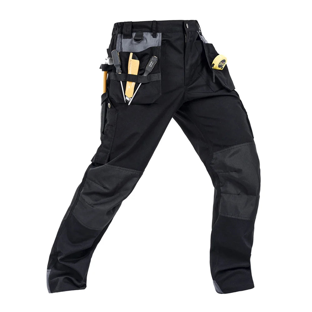 2024 OEM Men's Safety Cargo Six Pocket Pants for Engineer and Mining Working Uniform TC6535 Casual Pants