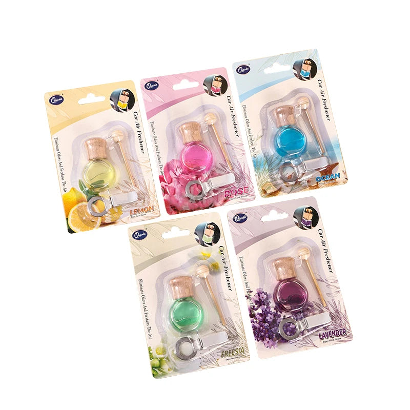 Home Long-Lasting Diffuser Perfume Set Hanging Diffuser Car Perfume Multiple Flavors of Car Perfume With Clip