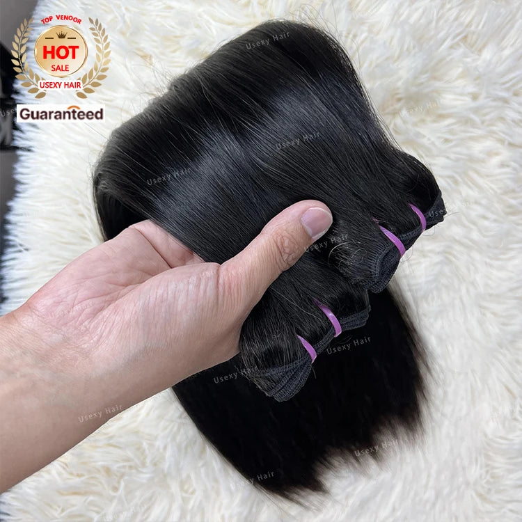 SDD Bone Straight Human Hair 100% Raw Vietnamese Hair Top Quality Double Drawn Hair With Wholesale Price