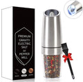 Wholesale Household Kitchenware Gravity Electric Salt and Pepper Grinder Cylinder Salt and Pepper Mill