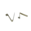 Precision Stamping Flat Steel Push Button V-Shape Metal Spring Clip Sheet Metal Fabrication Product