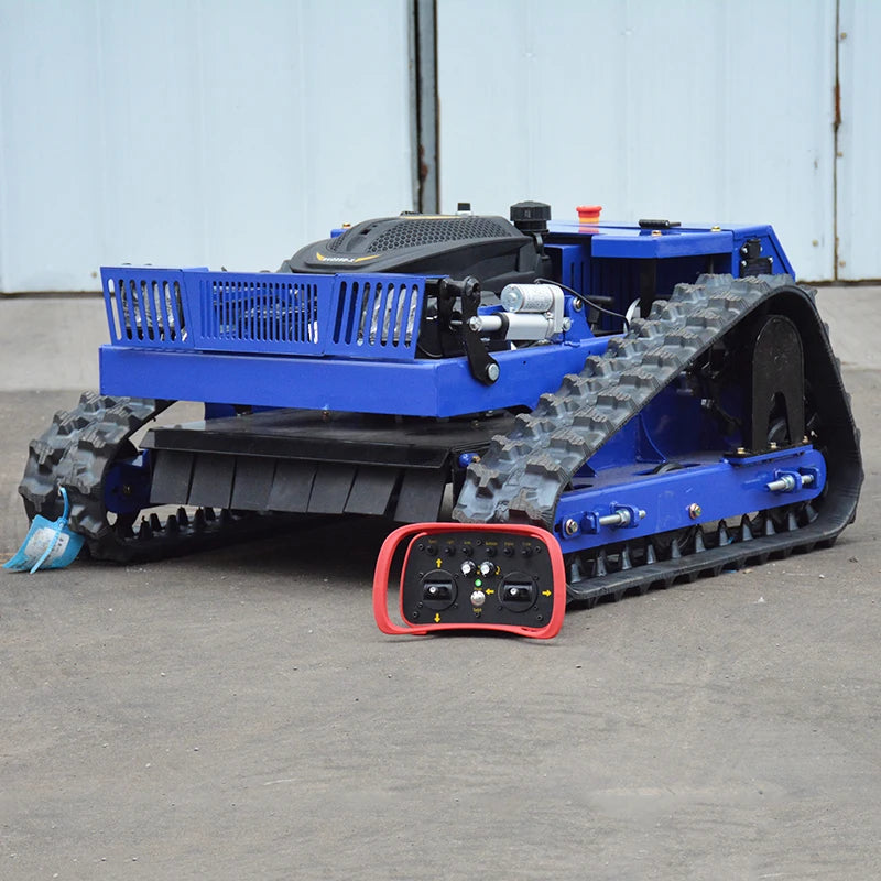 US Inventory High Quality Remote Control Lawn Mower Electric DIY Robot Mower with Cordless Brush Cutter Gasoline Power Type