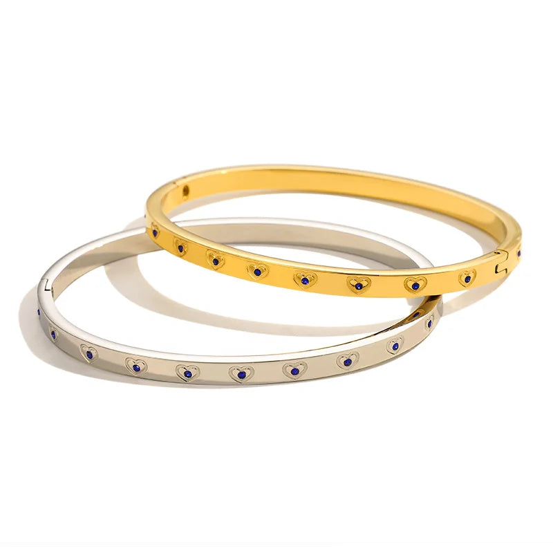 MICCI Hot Selling Waterproof Anti Tarnish Jewelry 18K Gold Plated Stainless Steel Fashion Chain and Link Bracelets