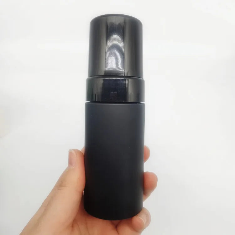 Stock Matte Black High End Lower Moq Foam Pump Bottle 30ml 50ml 100ml 150ml 200ml Hand Soap Cleansing Foam Foam Pump Bottle