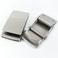MeeTee YK003 36mm/39mm Stainless Steel Flat Belt Buckle Men's Automatic Buckle Head DIY Roller Toothless Belt Buckles Accessory