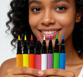Private Label UV Colorful Liquid Eyeliner Waterproof and Long-Lasting Liquid Eyeliner Ultra-Thin Smooth