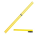 Wholesale 1.5M 2-section R Agility Training Poles Slalom Training Agility Pole Set Detachable Sports Training Speed Sticks