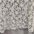 White Color Guipure/Cord Lace Embroidery Wedding Lace Fabric