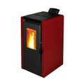 KM0602A Modern Indoor Freestanding Pellet Fireplace Heater 6.3kw Eco Wood Stove Wiif Automatic Feeding High Living Room