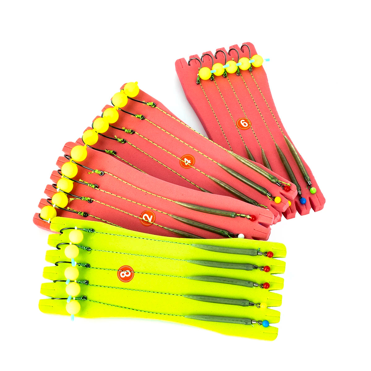 Ready Tied Carbon Steel Carp Rigs with Boilie Pop up Hooklink Hair Rig Barbed Hook Tackle Fishing Accessory Tool