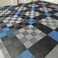 1.8CM Thick Waterproof Interlocking Vinyl Tile Plastic Floor Tiles Interlocking Garage Floor Tiles Rubber Racefloor