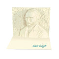 Customized Creative Van Gogh Character Image Notebook Memo Pad Stationery 3D Paper Craft Model