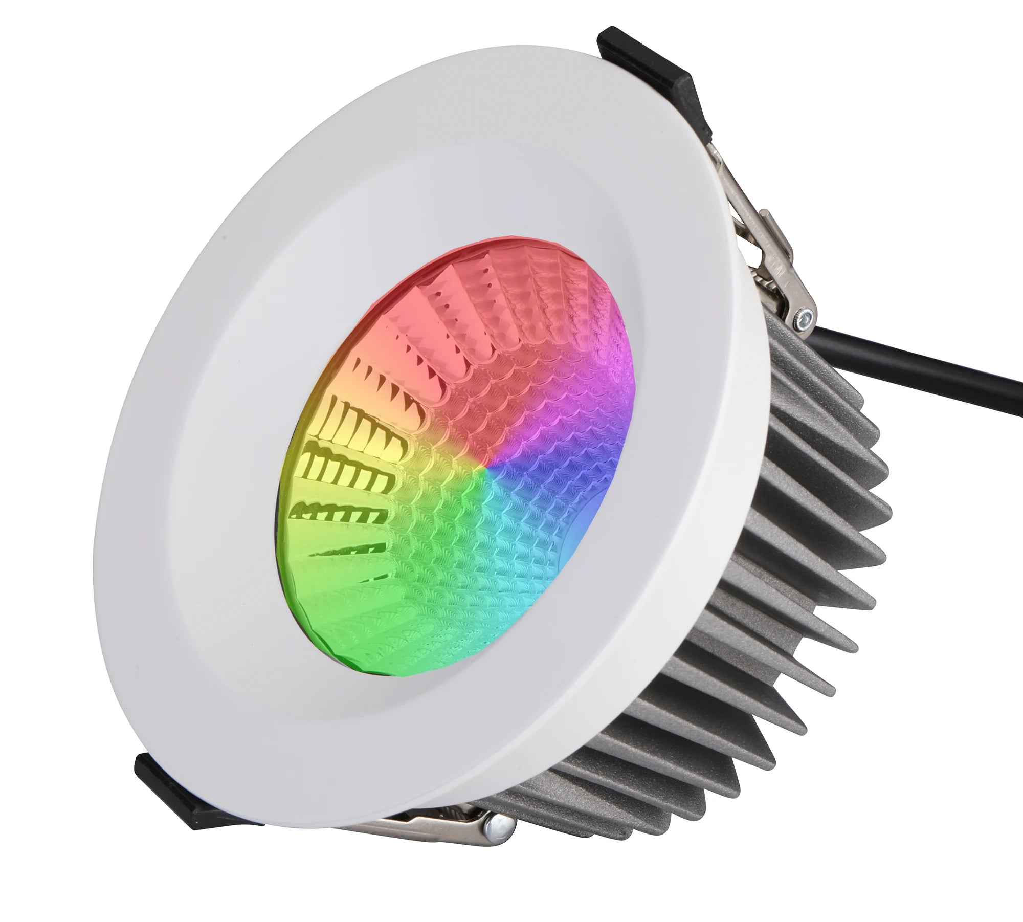 12W TUYA WIFI Zigbee Rgbw 2700k Warm White LED Downlight Benory IP65 24v Dali Loxone Knx Pwm Dmx Dimmer Recessed Smart Spots