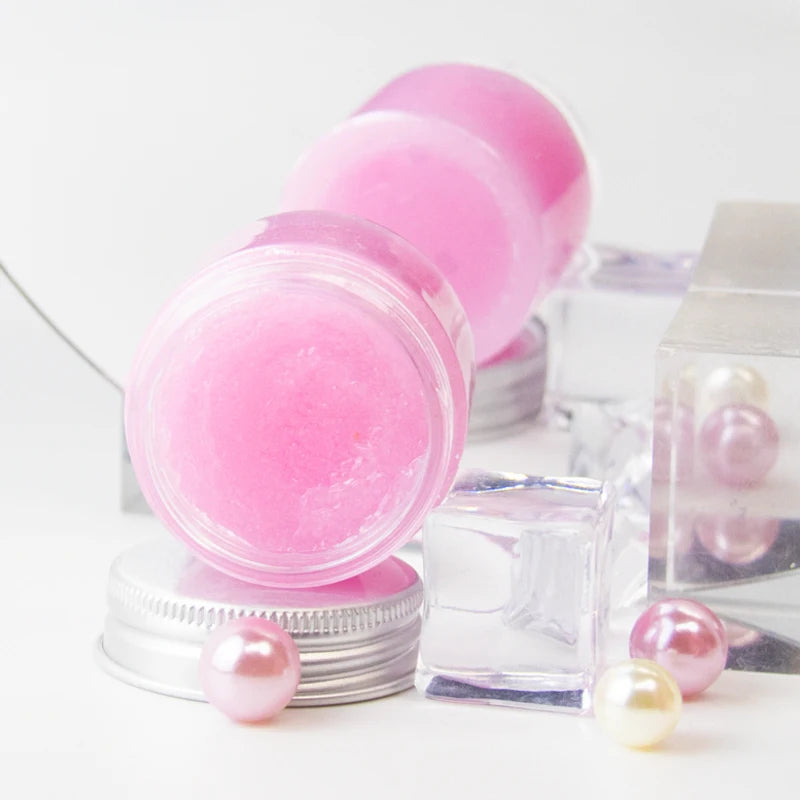 Lipscrub Wholesale Custom Logo Private Label Lightening Natural Moisturizing Exfoliator Organic Vegan Pink Lip Scrub for Lips