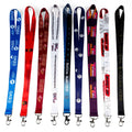 Lanyards Manufacturer Personalized Promotional Safety Designer Sublimation Keychain Cute Anime Custom Nylon Polyester Lanyard