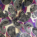 Popular Custom Eco-Friendly Organic Floral Printed Wedding Tulle Fabric Soft Tricot Warp Knitted 20D Yarn Count Sheer Girls'