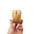 Bamboo Wooden Optical Computer Laptop Cordless Wireless USB Mini Rechargeable Mouse Mice Stock Souris Sans Fil Bambop Crafts