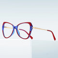 TR90 Anti Blue Light Eye Glasses Frame for Women Oversized Eyeglasses Frames Frame Designer Eyewear