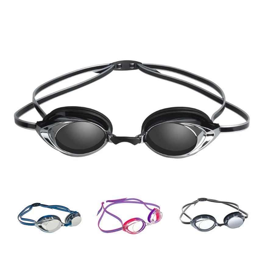 GD Professional Adult Racing UV Anti-Fog Waterproof Swimming Goggles
