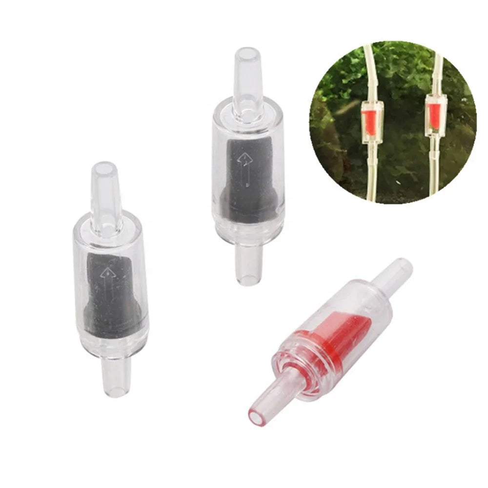 4mm Aquarium One Way Non-Return Check Valve Aquarium Fish Tank Oxygen Pump Accessories