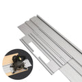 Woodworking Router Guide Rail Aluminum Alloy DIY Tool Set for Marble Tile Cutting