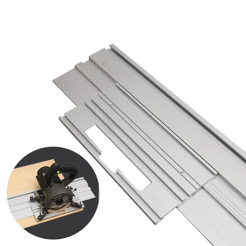Woodworking Router Guide Rail Aluminum Alloy DIY Tool Set for Marble Tile Cutting